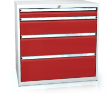 Drawer cabinet 840 x 860 x 600 - 4x drawers